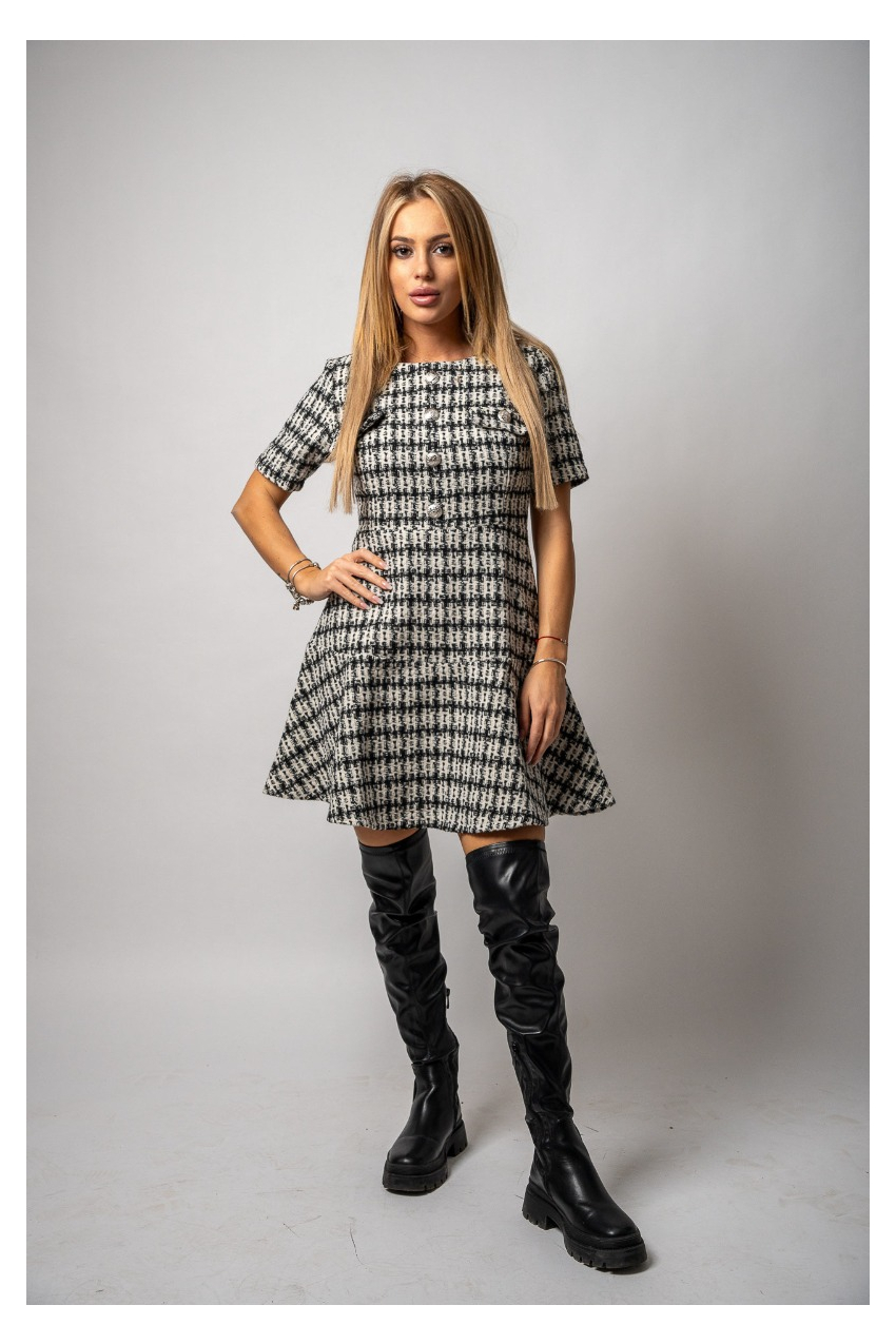 Вълнена рокля Ивон