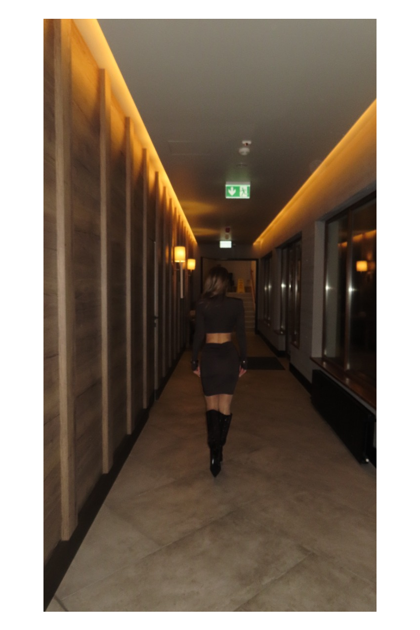 Елегантна мини рокля Какао