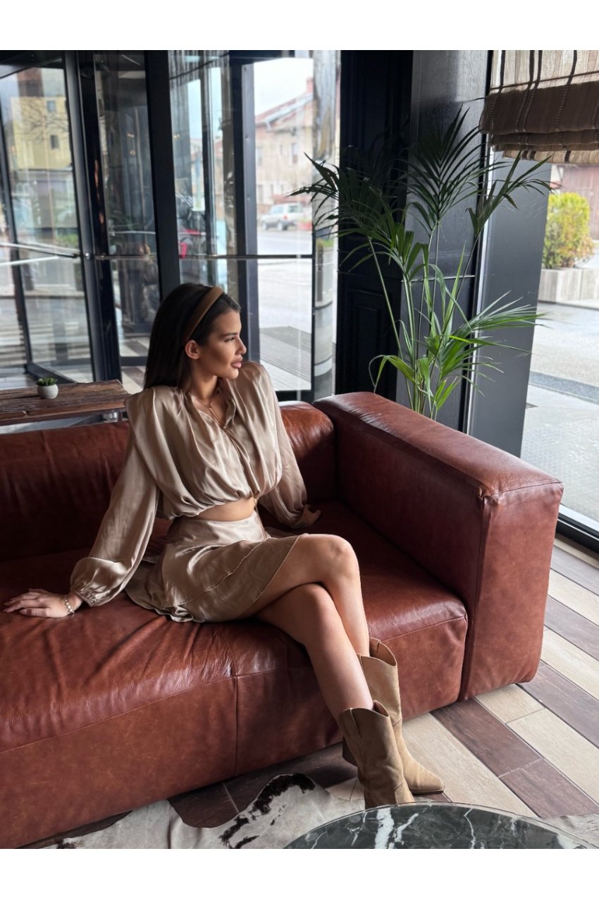 Ефирен сатенен сет