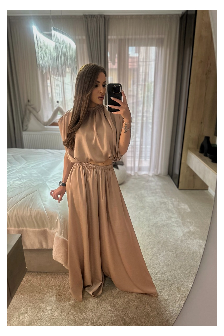 Елегантен сатенен сет Мандала