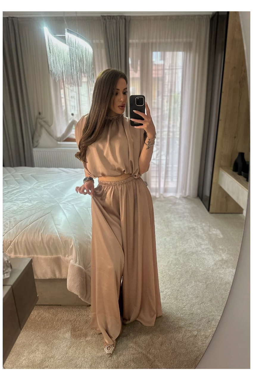 Елегантен сатенен сет Мандала