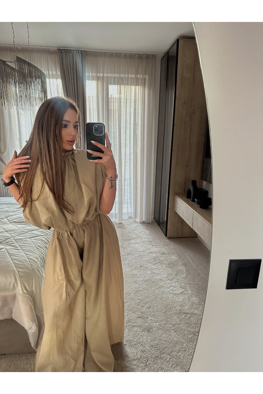 Елегантен ленен сет Мандала