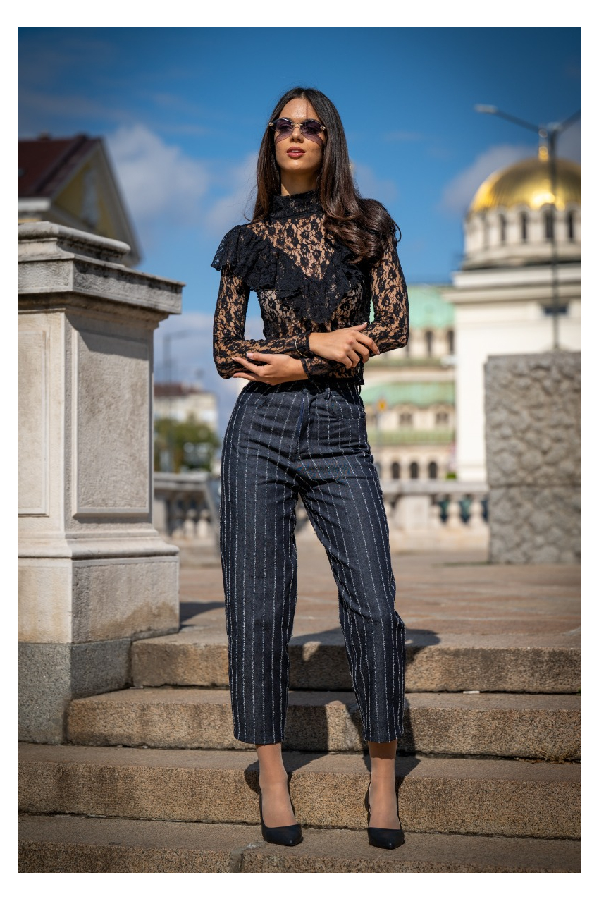 Дантелена блуза Midnight Lace