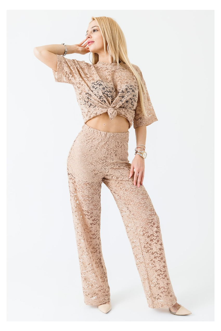 Елегантен дантелен сет Далия