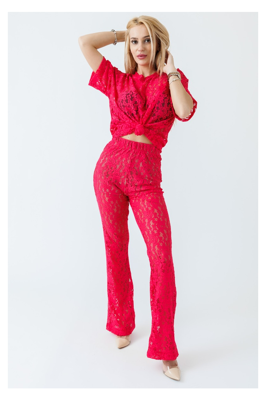 Елегантен дантелен сет Деа