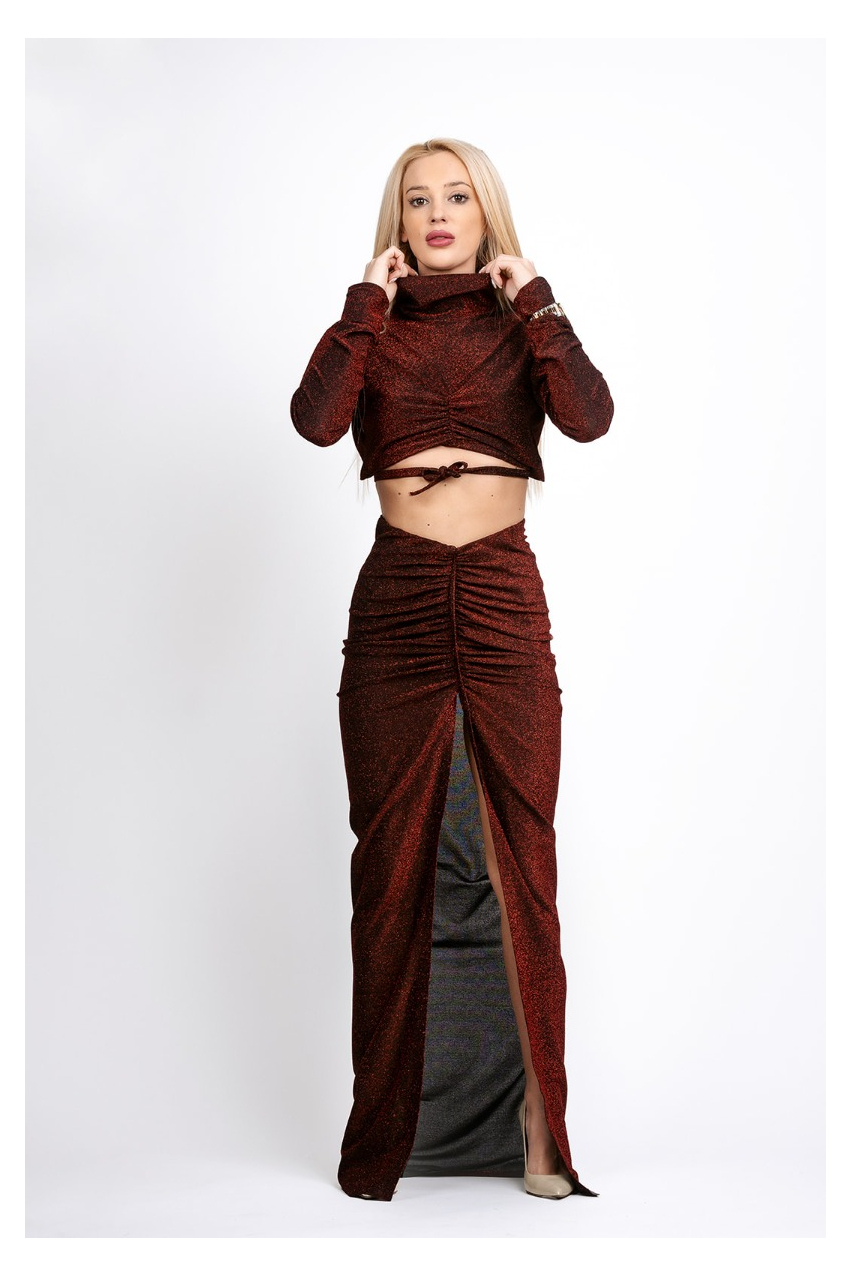 Елегантен сет бордо Елеганс