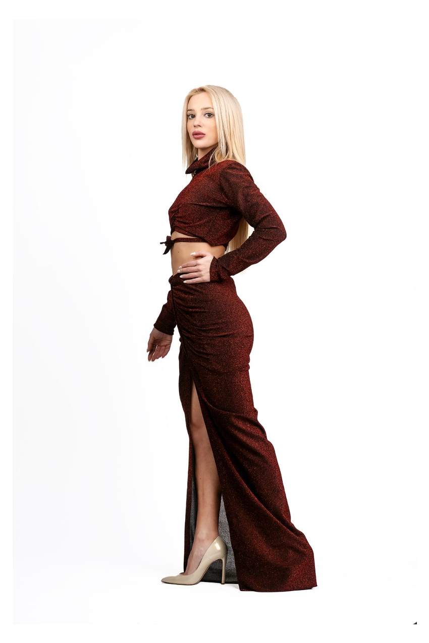 Елегантен сет бордо Елеганс