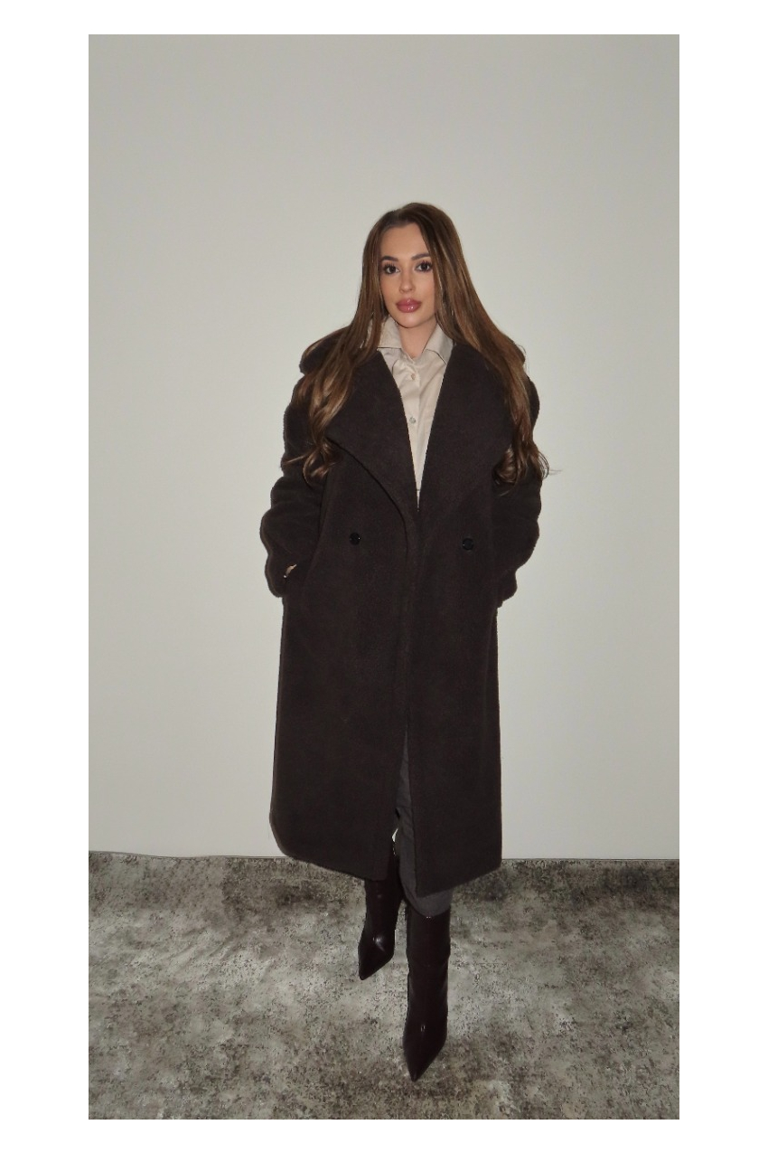 Дамско палто Какао