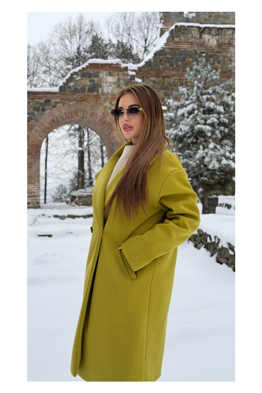 Елегантно дамско палто Кашмир