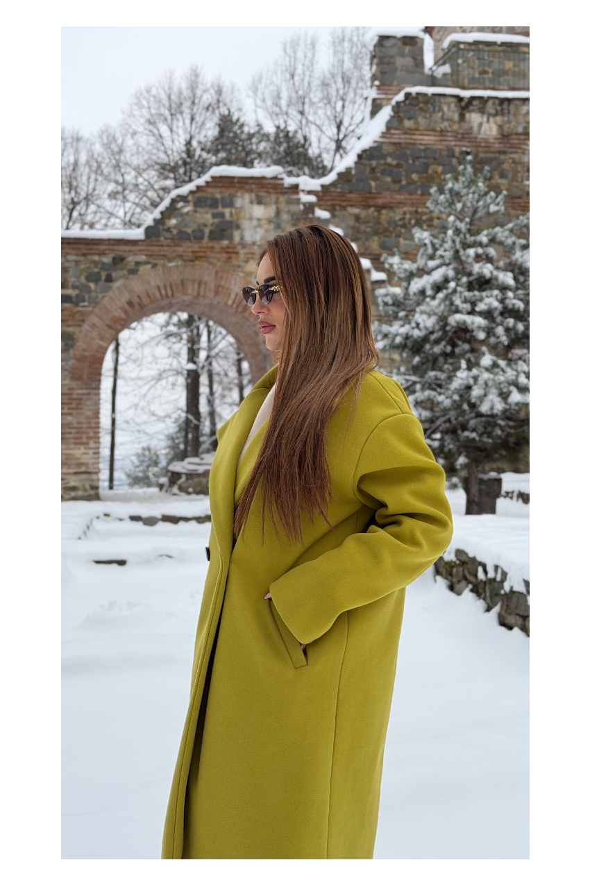 Елегантно дамско палто Кашмир