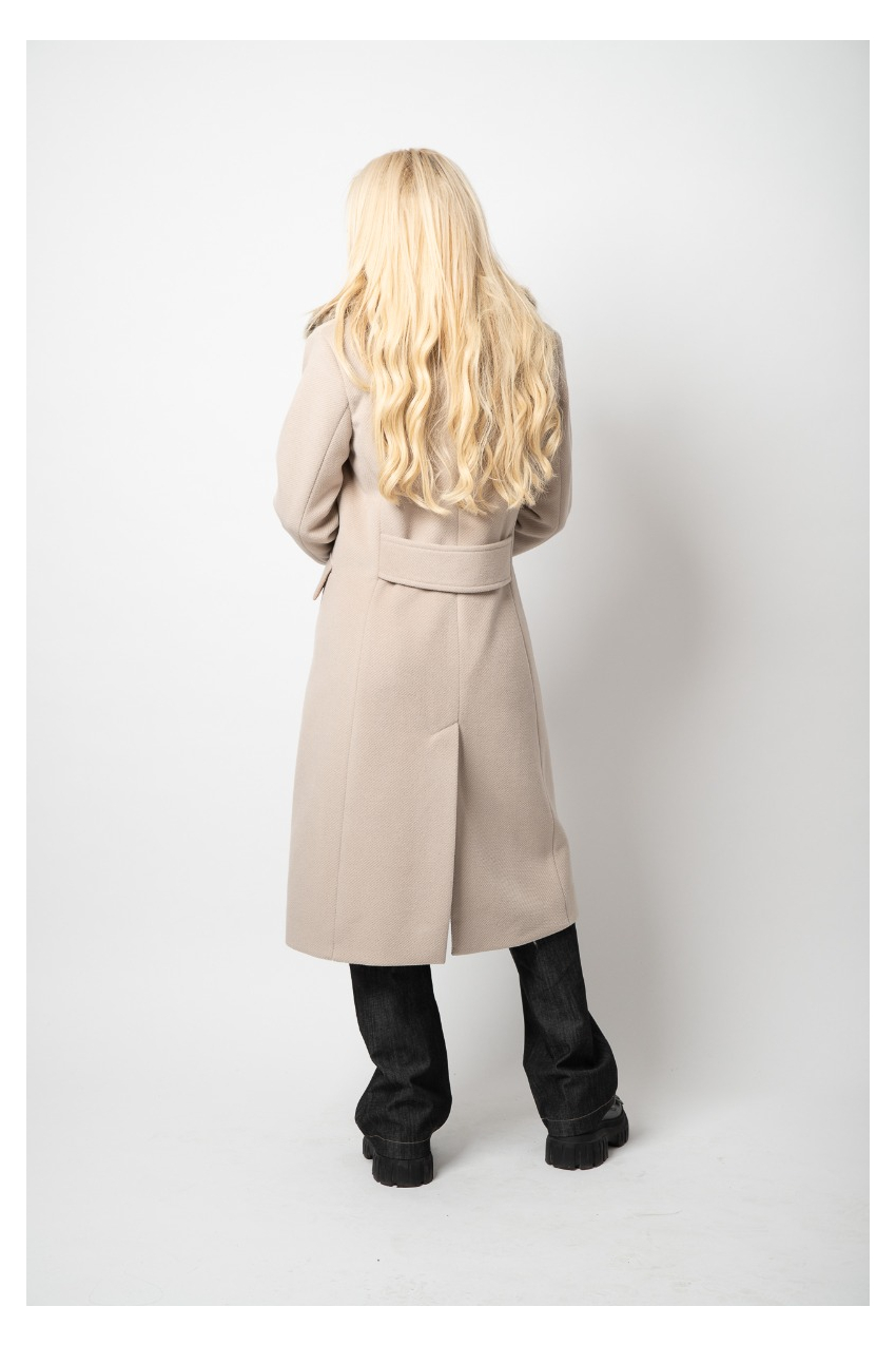 Елегантно дамско палто Бела