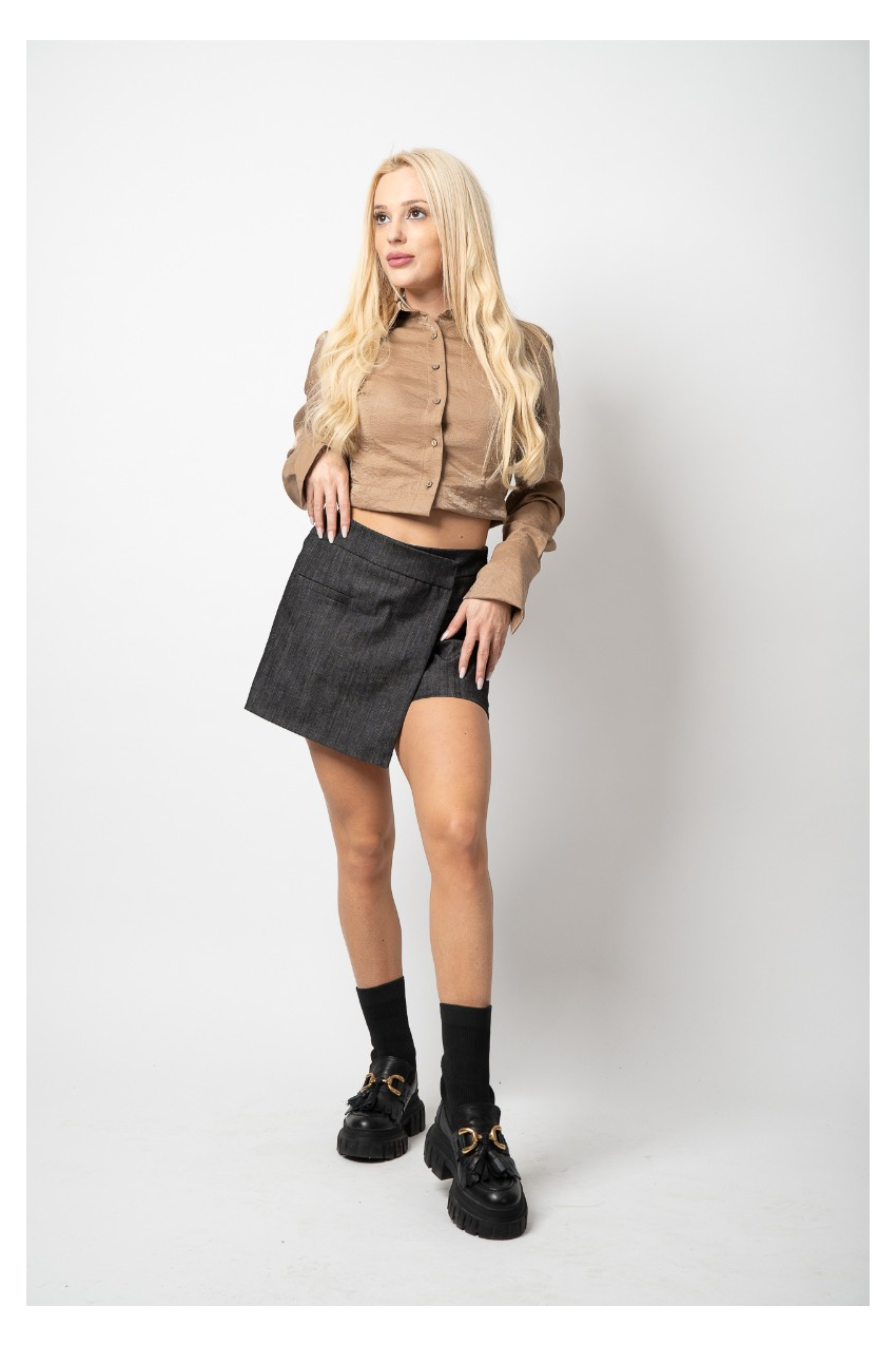 Пола панталон Графит