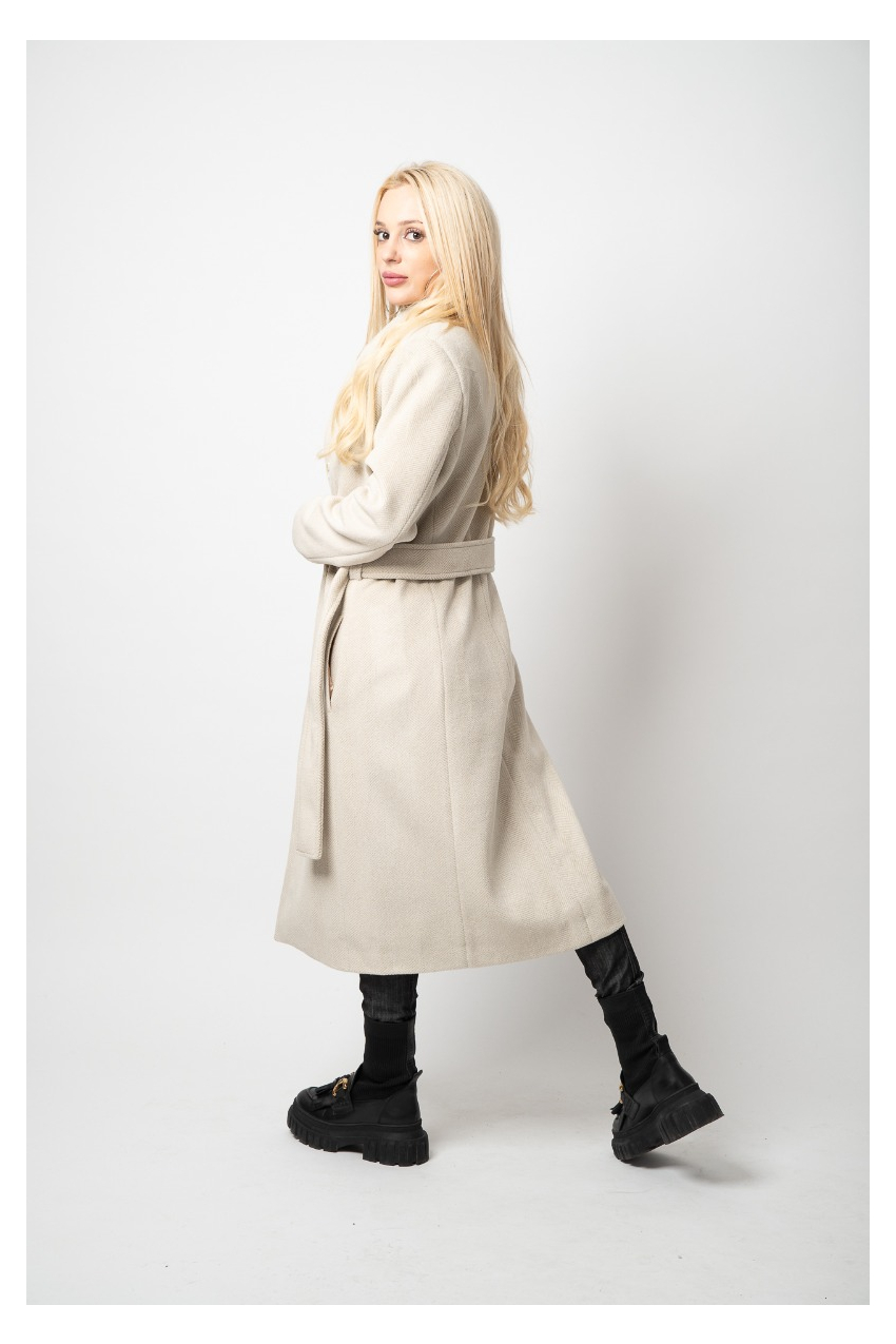 Елегантно дамско палто Айлин