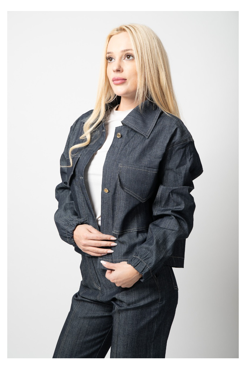 Дънков костюм Деним с яке