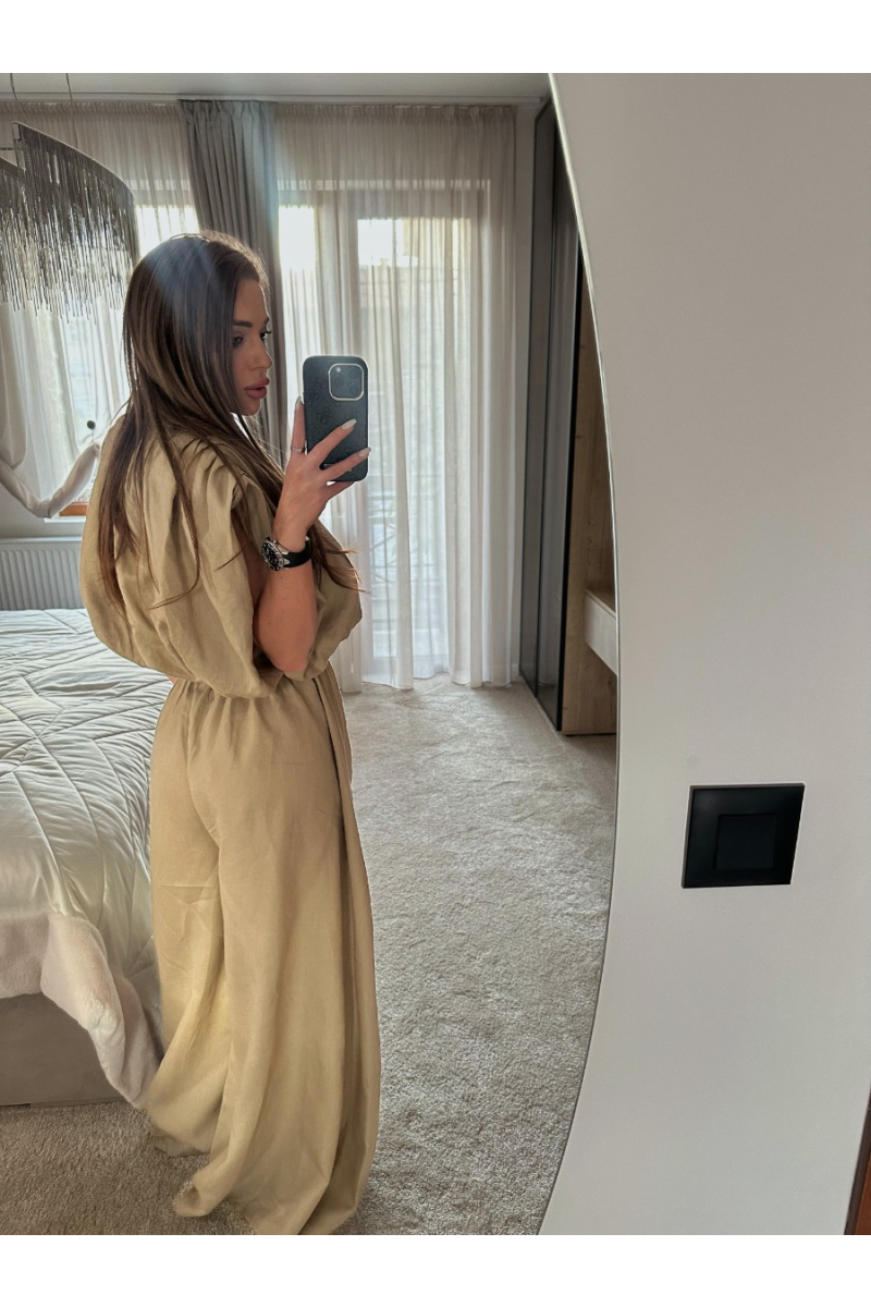 Елегантен ленен сет Мандала