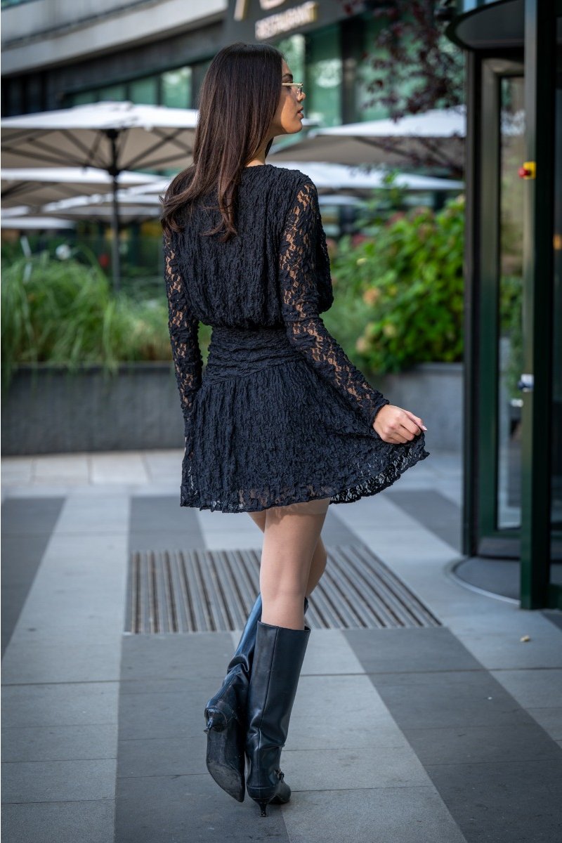 Дантелена рокля Midnight Lace