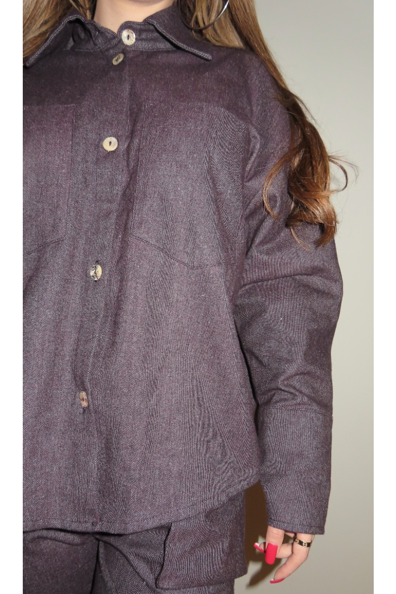 Дамски комплект с риза