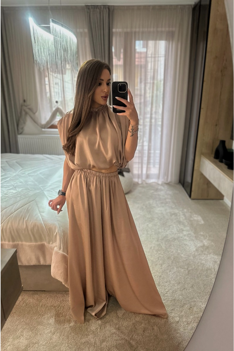 Елегантен сатенен сет Мандала