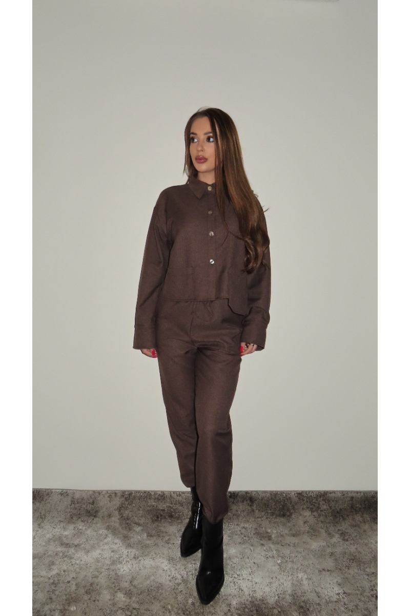 Дамски комплект Какао