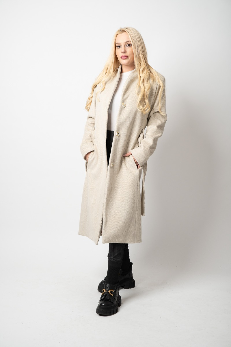 Елегантно дамско палто Айлин